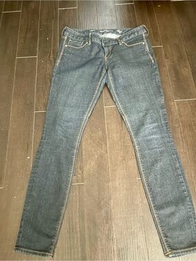 Express Women's Dark Indigo Skinny Jeans